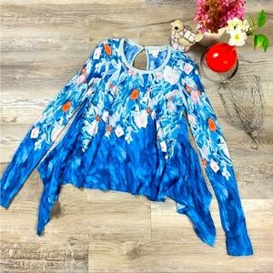 Anthropologie Meadow Rue "Linen
Fields" Swing Top​